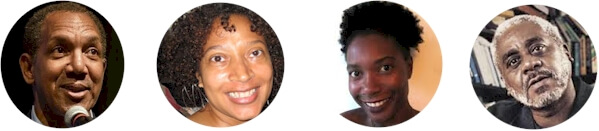 Max Rodriguez, Angeli R. Rasbury, Carol Taylor, and Charles Johnson Author Photo