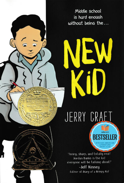 Book Cover Image of New Kid by Jerry Craft