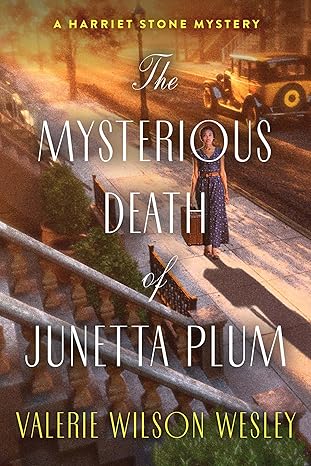 Book Cover Image: Mysterious Death of Junetta Plum by Valerie Wilson Wesley by Cynthia Erivo